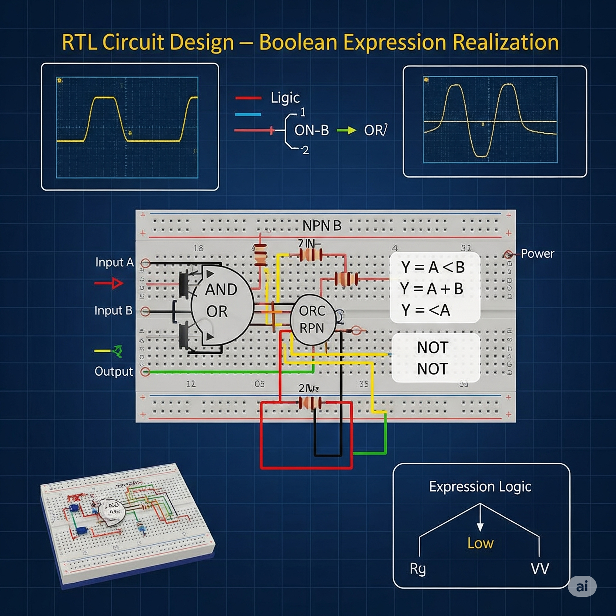 RTL Boolean Expression Circuit